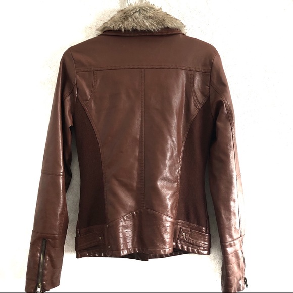 Twik Moto faux leather jacket. Size XS - Picture 3 of 7